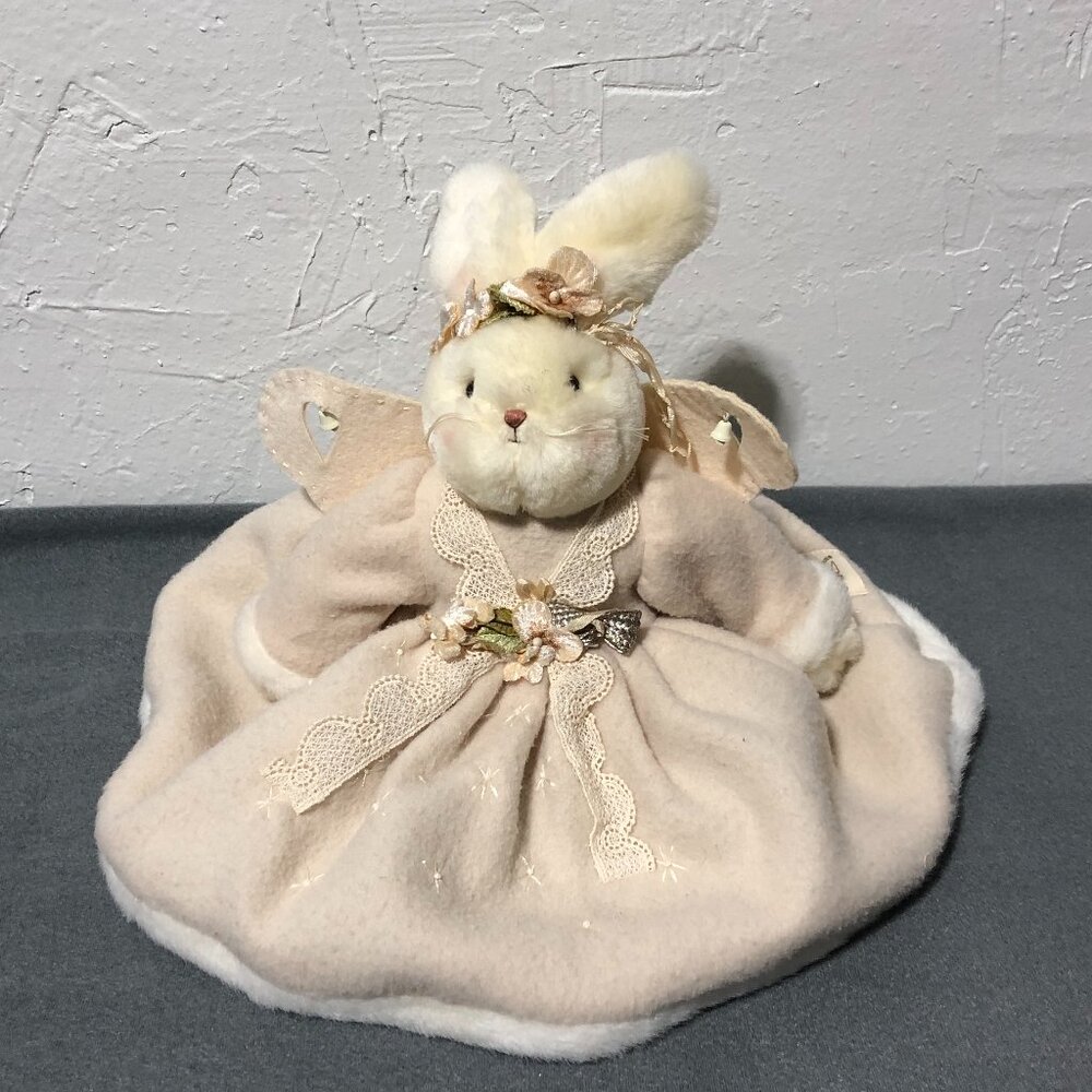 Hallmark Bunnies By The Bay Jolly Ice Folly Glee Tree Top Topper Xmas Plush 2002